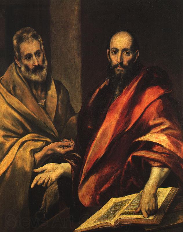 El Greco Apostles Peter and Paul